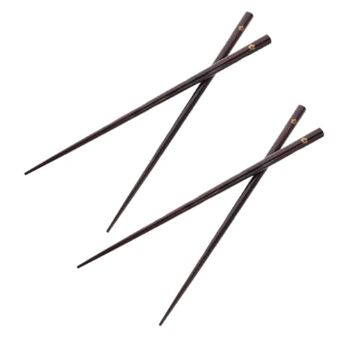 IMIKEYA 2 Paare Japanische Essstäbchen aus Robustem Holz mit Rutschfestem Griff Lange Kochstäbchen mit Kirschblüten Design für Küche Zuhause und Restaurantgebrauch IMIKEYA 2 Paare Japanische Essstäbchen aus Robustem Holz mit Rutschfestem Griff Lange Kochstäbchen mit Kirschblüten Design für Küche Zuhause und Restaurantgebrauch von IMIKEYA