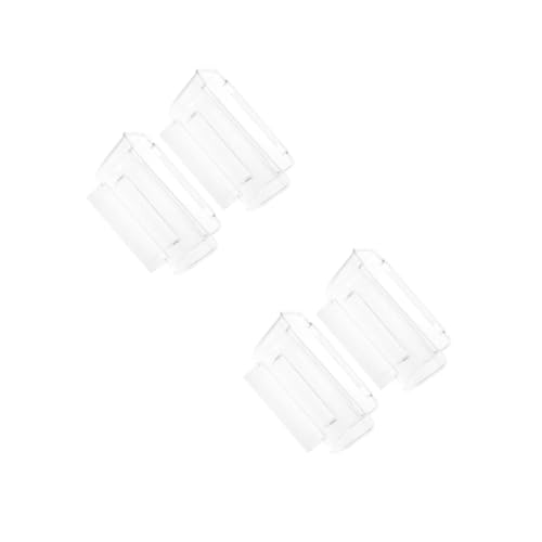 IMIKEYA 2 Sätze Weinregal Schränke Kühlschrankorganisatoren Isolierte Wasserflasche Gestell Stehen Halter Müslispender Küchenzubehör Deckel Tischplatte Transparent Acryl 2 Stück * 2 von IMIKEYA