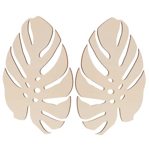 IMIKEYA 2 Stck Teiliges Holzausschnitte zum Bemalen Roh Holzblattausschnitte für DIY Bastelprojekte Kinderfreundlich Glatte Oberfläche Nordischer Stil Natürliche Holzfarbe IMIKEYA 2 Stck Teiliges Holzausschnitte zum Bemalen Roh Holzblattausschnitte für DIY Bastelprojekte Kinderfreundlich Glatte Oberfläche Nordischer Stil Natürliche Holzfarbe von IMIKEYA