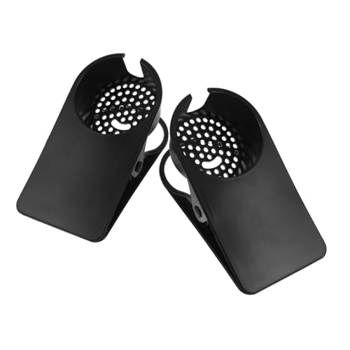 IMIKEYA 2 Stück Becherhalter mit Clip aus Robustem Tischklemmen für Getränkehalter Kaffee Wassermug Halter Stabiler Klemmschutz für Schreibtischrand für Büro Zuhause Schule von IMIKEYA