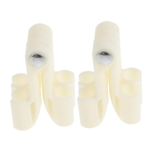 IMIKEYA 2 Stück Bett Stabilizer Clips Faltbare Bett Gazebo Fixierung Praktische Kunststoff Halterungen für Schlafzimmer Camping Einfache Anwendung Robuste Konstruktion von IMIKEYA