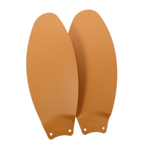 IMIKEYA 2 Stück Deckenventilator Flügel Ersatzteile aus Kunststoff Leise Stabil Einfache Montage Große Flügel für Effiziente Luftzirkulation in Wohnzimmer und Esszimmer von IMIKEYA