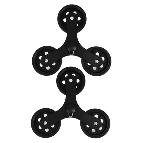 IMIKEYA 2 Stück Dreieck räder Ersatzrollen für Einkaufswagen Treppenkletterer Robuste Kunststoffrollen mit Hoher Tragfähigkeit Geräuscharm für Klappbare Einkaufstrolleys und Bollerwagen IMIKEYA 2 Stück Dreieck räder Ersatzrollen für Einkaufswagen Treppenkletterer Robuste Kunststoffrollen mit Hoher Tragfähigkeit Geräuscharm für Klappbare Einkaufstrolleys und Bollerwagen von IMIKEYA