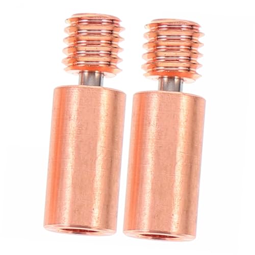 IMIKEYA 2 Stück Drucker Heatbreak aus Kupferlegierung Supersmooth Wärmesperre Bimetall wärmeisolator Präzisionsersatzteil für Reibungslose Filamentzufuhr IMIKEYA 2 Stück Drucker Heatbreak aus Kupferlegierung Supersmooth Wärmesperre Bimetall wärmeisolator Präzisionsersatzteil für Reibungslose Filamentzufuhr von IMIKEYA