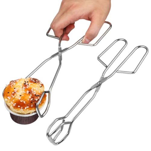 IMIKEYA 2 Stück Edelstahl Grillzange: Scherenzange Würstchenzange Küchenzange Barbecue Grillen Zange Servierzange für Küche Backen Camping, Länge: 25 cm IMIKEYA 2 Stück Edelstahl Grillzange: Scherenzange Würstchenzange Küchenzange Barbecue Grillen Zange Servierzange für Küche Backen Camping, Länge: 25 cm von IMIKEYA
