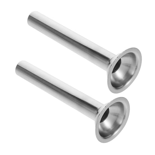 IMIKEYA 2 Stück Edelstahl Wurstfüllrohre Saustuffertüllen für Fleischwolf Wurstfülltrichter Robust Spülmaschinenfest Professionell Effiziente Wurstfüllung IMIKEYA 2 Stück Edelstahl Wurstfüllrohre Saustuffertüllen für Fleischwolf Wurstfülltrichter Robust Spülmaschinenfest Professionell Effiziente Wurstfüllung von IMIKEYA