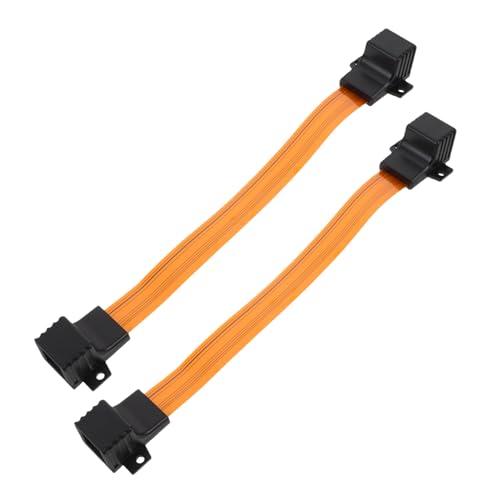 IMIKEYA 2 Stück Flaches Antennenkabel Stecker Weiblich zu Weiblich Ultra Dünne Kabelverbindung für Türen und Fenster Robustes und Platzsparendes Design für und Tv IMIKEYA 2 Stück Flaches Antennenkabel Stecker Weiblich zu Weiblich Ultra Dünne Kabelverbindung für Türen und Fenster Robustes und Platzsparendes Design für und Tv von IMIKEYA