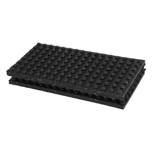 IMIKEYA 2 Stück Gummi anti vibrationspads Rutschfeste Stoßdämpfer mit Körnerstruktur Geräuschdämpfende Isoliermatten für Klimaanlagen und Industriegeräte Einfache Montage IMIKEYA 2 Stück Gummi anti vibrationspads Rutschfeste Stoßdämpfer mit Körnerstruktur Geräuschdämpfende Isoliermatten für Klimaanlagen und Industriegeräte Einfache Montage von IMIKEYA