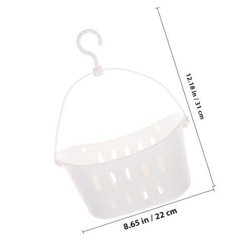 IMIKEYA 2 Stück Hängender Badezimmer Aufbewahrungskorb mit Ablauflöchern Platzsparender Organizer für Schwämme und Seife Langlebiger mit Praktischem Haken für Zufällige Zufällige Farbe IMIKEYA 2 Stück Hängender Badezimmer Aufbewahrungskorb mit Ablauflöchern Platzsparender Organizer für Schwämme und Seife Langlebiger mit Praktischem Haken für Zufällige Zufällige Farbe von IMIKEYA