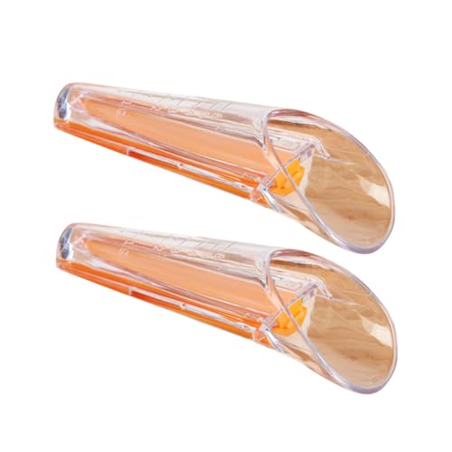 IMIKEYA 2 Stück Hefe Messbecher die köchin einkoch küchenwaage mit measuring jug Abnehmbarkeit Messung Messbecher für Bäckereien luftdicht Hefe Hefewaage mit Verschlussclip Orange IMIKEYA 2 Stück Hefe Messbecher die köchin einkoch küchenwaage mit measuring jug Abnehmbarkeit Messung Messbecher für Bäckereien luftdicht Hefe Hefewaage mit Verschlussclip Orange von IMIKEYA