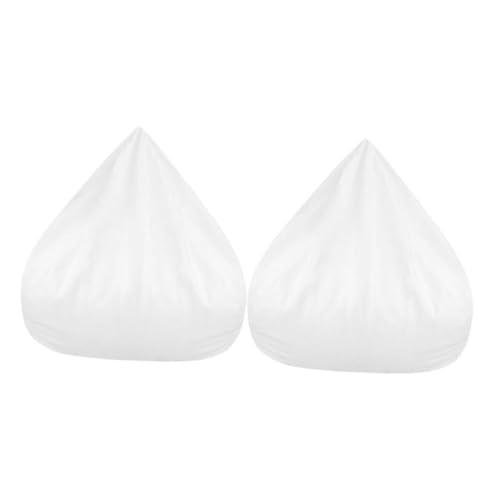 IMIKEYA 2stücke Innenbezug Für Sitzsäcke Atmungsaktives Mesh-Innenfutter Herausnehmbar Und Waschbar Ersatzhülle Für Lazy-Sofas Weißer Stoffbezug Für Sitzsäcke von IMIKEYA