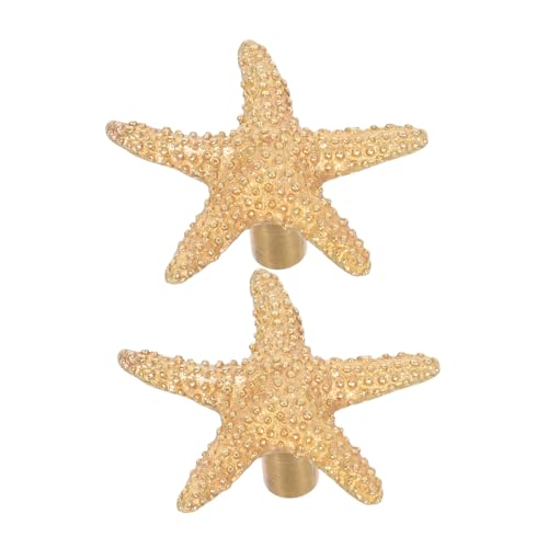 IMIKEYA 2 Stück Kleiderschrankgriffe Messing Sternförmige Schubladenknöpfe Für Kommode Schrank Türen Sicher Und Vielseitig Für Kinderzimmer Möbel IMIKEYA 2 Stück Kleiderschrankgriffe Messing Sternförmige Schubladenknöpfe Für Kommode Schrank Türen Sicher Und Vielseitig Für Kinderzimmer Möbel von IMIKEYA