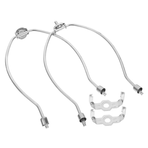 IMIKEYA 2 Stück Lampenschirmhalter Horn Design Lampenharfe mit Polierter Oberfläche Leichte Stabile Halterung für Tisch und Stehlampen Passend für Fassungen Dekoratives Zubehör IMIKEYA 2 Stück Lampenschirmhalter Horn Design Lampenharfe mit Polierter Oberfläche Leichte Stabile Halterung für Tisch und Stehlampen Passend für Fassungen Dekoratives Zubehör von IMIKEYA