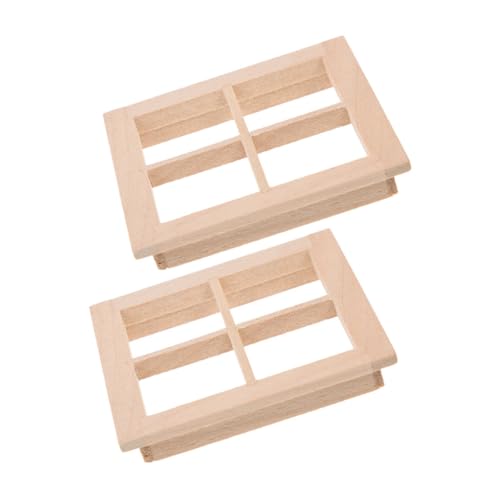 IMIKEYA 2 Stück Maßstab Holzrahmen Handgefertigte Möbelornamente Dekoration für Mikro Landschaften und DIY Projekte IMIKEYA 2 Stück Maßstab Holzrahmen Handgefertigte Möbelornamente Dekoration für Mikro Landschaften und DIY Projekte von IMIKEYA