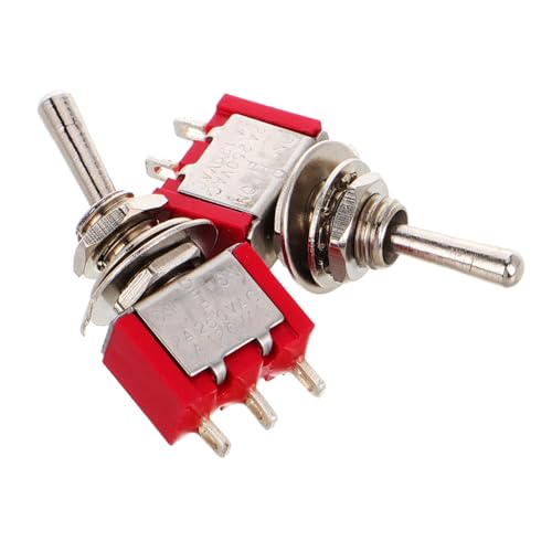 IMIKEYA 2 Stück Miniatur Kippschalter Positionen Dpdt mit Montage Gewinde Wasserdichter Rocker schalter aus Edelstahl und Kupfer Platzsparend für Auto Boot Haushaltsgeräte IMIKEYA 2 Stück Miniatur Kippschalter Positionen Dpdt mit Montage Gewinde Wasserdichter Rocker schalter aus Edelstahl und Kupfer Platzsparend für Auto Boot Haushaltsgeräte von IMIKEYA