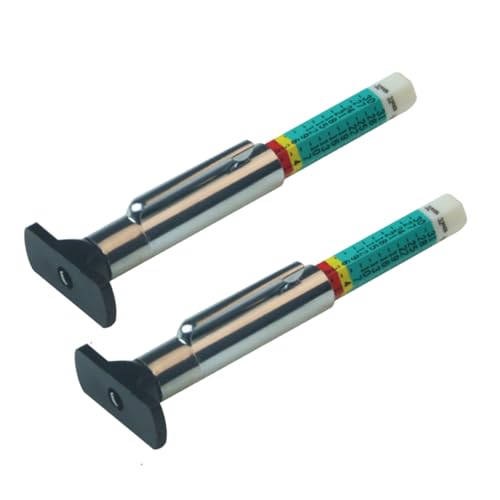 IMIKEYA 2 Stück Reifen Profiltiefenmesser aus Abs und Edelstahl Präziser Zylindermesser für Auto Reifenprofil Langlebiges Werkzeug zur Schnellen und Genauen Profiltiefenmessung IMIKEYA 2 Stück Reifen Profiltiefenmesser aus Abs und Edelstahl Präziser Zylindermesser für Auto Reifenprofil Langlebiges Werkzeug zur Schnellen und Genauen Profiltiefenmessung von IMIKEYA