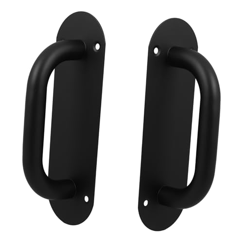 IMIKEYA 2 Stück Schwarze Push Pull Türgriffplatte Teiliges Verstärktes Design Ergonomisch für Schiebetüren Brandschutztüren und Durchgangstüren Einfache Schraubmontage Vielseitig IMIKEYA 2 Stück Schwarze Push Pull Türgriffplatte Teiliges Verstärktes Design Ergonomisch für Schiebetüren Brandschutztüren und Durchgangstüren Einfache Schraubmontage Vielseitig von IMIKEYA