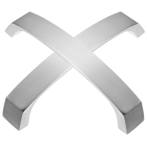 IMIKEYA 2 Stück Teiliges Aluminium Küchenmöbelgriffe mit Lochabstand Langlebige Schrank und Schubladengriffe für Küchenschränke Elegantes Design Kratzfest Einfache Montage Vielseitig von IMIKEYA