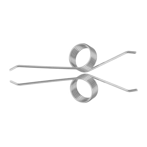 IMIKEYA 2 Stück Teiliges Edelstahl torsionsfedern für Mülleimerdeckel Verschleißfest Einfache Installation Langlebig Passend für Verschiedene Klappdeckel abfalleimer von IMIKEYA