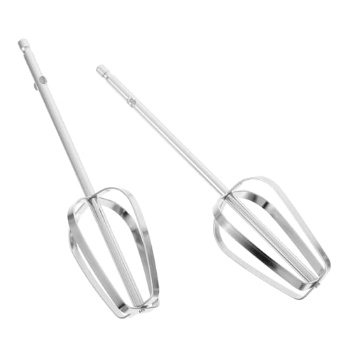 IMIKEYA 2 Stück Teiliges Handmixer Schneebesen aus Edelstahl Elektrische Handmixer Ersatzteile Leicht zu Befestigende Rührbesen für Backen Kochen Mischen von Eiern Butter Sahne IMIKEYA 2 Stück Teiliges Handmixer Schneebesen aus Edelstahl Elektrische Handmixer Ersatzteile Leicht zu Befestigende Rührbesen für Backen Kochen Mischen von Eiern Butter Sahne von IMIKEYA