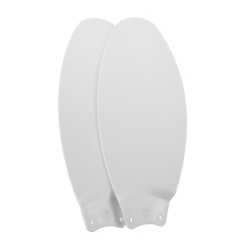 IMIKEYA 2 Stück Teiliges Kunststoff Deckenventilatorblätter Ersatzteile für Wohnzimmer Esszimmer Schlafzimmer Leicht Geräuscharm Moderne Optik Verbesserte Luftzirkulation IMIKEYA 2 Stück Teiliges Kunststoff Deckenventilatorblätter Ersatzteile für Wohnzimmer Esszimmer Schlafzimmer Leicht Geräuscharm Moderne Optik Verbesserte Luftzirkulation von IMIKEYA