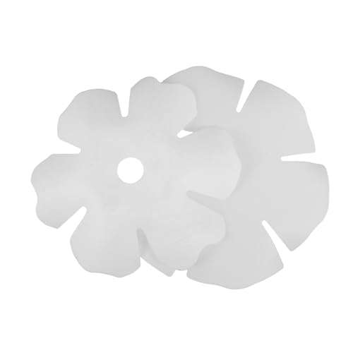 IMIKEYA 2 Stück Teiliges Nordic Blumen Lampenschirm Weiße Kleine Hängende Lampenschirme mit Kreativem Blüten-design Eleganter Deckenleuchten Ersatz für Schlafzimmer und Esszimmer von IMIKEYA