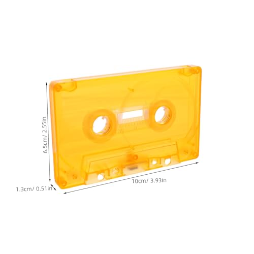 IMIKEYA 2stücke Kassetten-aufbewahrungsbox Transparent Aus Kunststoff Organizer Für Kassetten Kleinteile Aufbewahrungslösung Heimdekoration Vintage-Stil Schutz Vor Beschädigungen von IMIKEYA