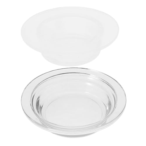 IMIKEYA 2 Stück Transparente Glasduftlampe Teller Strohhutförmige Wachswärmer Schale Kleine Ölwärmer Platte Elegant für Wohn und Schlafzimmer Leicht zu Reinigen Dekorativ und Praktisch IMIKEYA 2 Stück Transparente Glasduftlampe Teller Strohhutförmige Wachswärmer Schale Kleine Ölwärmer Platte Elegant für Wohn und Schlafzimmer Leicht zu Reinigen Dekorativ und Praktisch von IMIKEYA