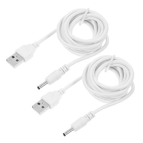 IMIKEYA 2 Stück USB zu Dc Ladekabel USB Dc Ladegerät für Zuhause und Büro Flexibles und Tragbares Adapterkabel für Geräte IMIKEYA 2 Stück USB zu Dc Ladekabel USB Dc Ladegerät für Zuhause und Büro Flexibles und Tragbares Adapterkabel für Geräte von IMIKEYA
