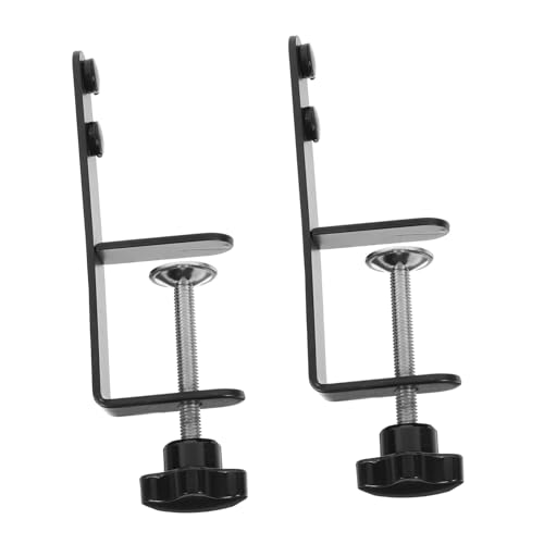 IMIKEYA 2 Stück Verstellbare C klemmen Tischklemme Halterung für Desktop Pegboard Ständer Stabile Befestigung Einsetzbar für Werkstatt und Büro Einfache Montage IMIKEYA 2 Stück Verstellbare C klemmen Tischklemme Halterung für Desktop Pegboard Ständer Stabile Befestigung Einsetzbar für Werkstatt und Büro Einfache Montage von IMIKEYA