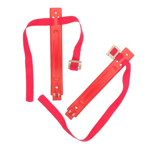 IMIKEYA 2 Stück Verstellbare Feuerlöscherhalterung aus Robustem Eisen für Feuerlöscher Wandmontage Inklusive Haltegurt Geeignet für Büro Fahrzeug Lager und Zuhause von IMIKEYA