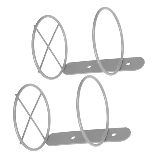 IMIKEYA 2 Stück Wandmontierter Weinflaschenhalter aus Metall Teiliges für Stilvolle Präsentation und Aufbewahrung Bar Dekorativer Weinständer für Rotweinflaschen IMIKEYA 2 Stück Wandmontierter Weinflaschenhalter aus Metall Teiliges für Stilvolle Präsentation und Aufbewahrung Bar Dekorativer Weinständer für Rotweinflaschen von IMIKEYA