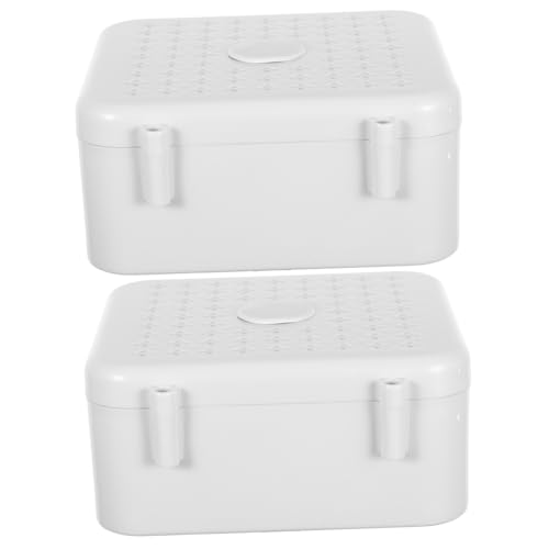 IMIKEYA 2 Stück Wasserdichte Kabelverteilerbox Kunststoff Gehäuse für Außenbereich Kabelorganizer für Überwachungskamera Strom Videokabel Anschlussdose für Haus und Gewerbe IMIKEYA 2 Stück Wasserdichte Kabelverteilerbox Kunststoff Gehäuse für Außenbereich Kabelorganizer für Überwachungskamera Strom Videokabel Anschlussdose für Haus und Gewerbe von IMIKEYA