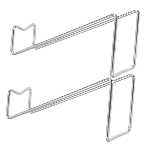 IMIKEYA 2 Stück Weinregal aus Edelstahl Dekorativer Flaschenhalter mit Geometrischem Design Platzsparendes Weinflaschenregal für Bar Küche und Wohnraum Silberfarben Modernes Display IMIKEYA 2 Stück Weinregal aus Edelstahl Dekorativer Flaschenhalter mit Geometrischem Design Platzsparendes Weinflaschenregal für Bar Küche und Wohnraum Silberfarben Modernes Display von IMIKEYA