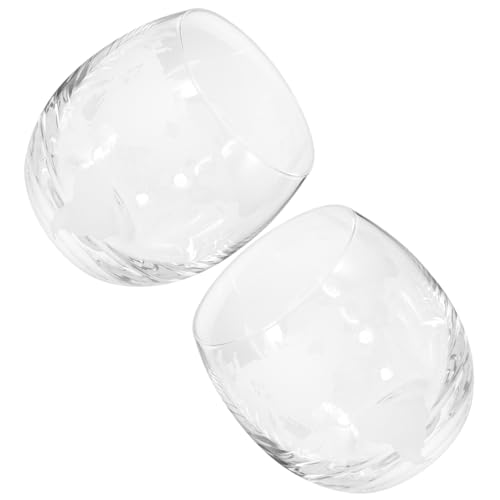 IMIKEYA 2 Stücke Welt Karte Tassen Tumbler Trinken Gläser Karte Druck Dekorative Tassen von IMIKEYA