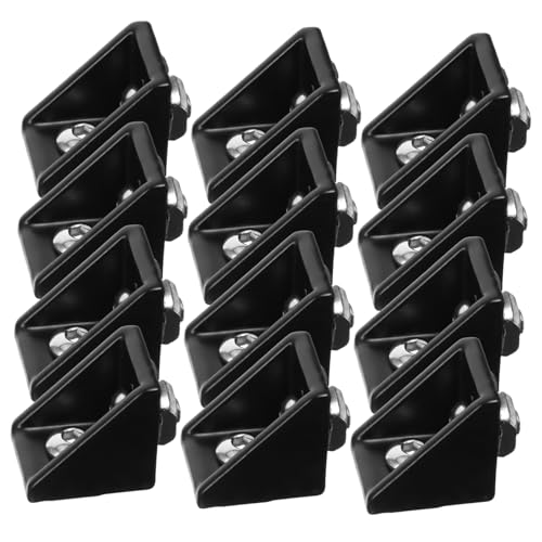 IMIKEYA 20 Sätze Teiliges Aluminium profil Serie Nut Aluminium Winkelverbinder für Möbel Aufbewahrung Industrie DIY Zubehör IMIKEYA 20 Sätze Teiliges Aluminium profil Serie Nut Aluminium Winkelverbinder für Möbel Aufbewahrung Industrie DIY Zubehör von IMIKEYA