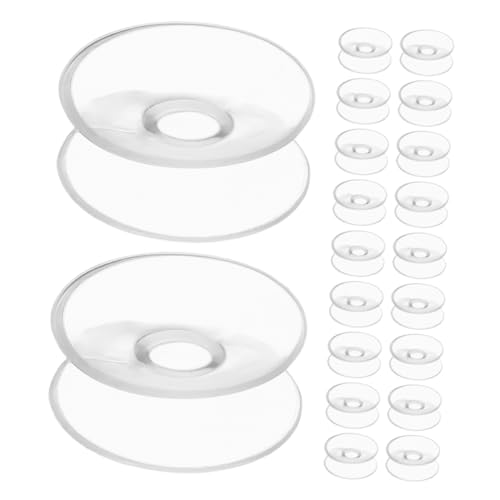 IMIKEYA 20 Stück Doppelseitige Saugnäpfe Starke Sauger für Fliesen Metall Spiegel Aquarien Einfache Installation Hohe Haftkraft Transparent Vielseitig Einsetzbar IMIKEYA 20 Stück Doppelseitige Saugnäpfe Starke Sauger für Fliesen Metall Spiegel Aquarien Einfache Installation Hohe Haftkraft Transparent Vielseitig Einsetzbar von IMIKEYA