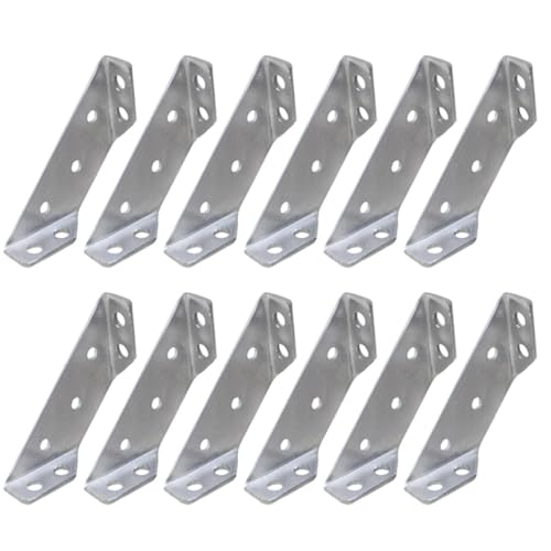 IMIKEYA 20 Stück Teiliges Edelstahl Winkelverbinder Rostfreie Möbel Eckverbinder Dreieck Winkelhalter für Holzverbindungen Stabile Schrankbeschläge Einfache Montage für DIY Projekte IMIKEYA 20 Stück Teiliges Edelstahl Winkelverbinder Rostfreie Möbel Eckverbinder Dreieck Winkelhalter für Holzverbindungen Stabile Schrankbeschläge Einfache Montage für DIY Projekte von IMIKEYA