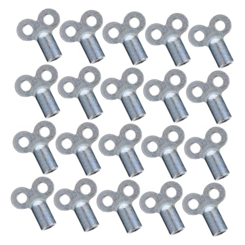 IMIKEYA 20 Stück Teiliges Entlüftungsventil Schlüsselset für Heizkörper Quadratischer Stecker Geeignet für Verschiedene Heizsysteme Langlebig aus Verbessert die Heizleistung für IMIKEYA 20 Stück Teiliges Entlüftungsventil Schlüsselset für Heizkörper Quadratischer Stecker Geeignet für Verschiedene Heizsysteme Langlebig aus Verbessert die Heizleistung für von IMIKEYA
