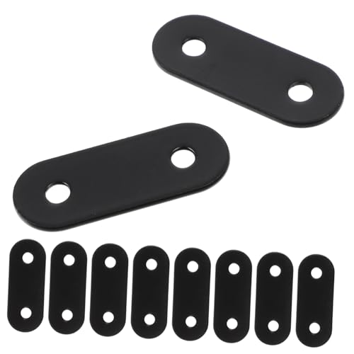 IMIKEYA 20 Stück Teiliges Flache Edelstahl Winkelverbinder Schwarz Rostfrei Kratzfest mit Bohrlöchern zur Verstärkung von Möbeln Wie Schränken Ablagen Stühlen Vielseitig Einsetzbar IMIKEYA 20 Stück Teiliges Flache Edelstahl Winkelverbinder Schwarz Rostfrei Kratzfest mit Bohrlöchern zur Verstärkung von Möbeln Wie Schränken Ablagen Stühlen Vielseitig Einsetzbar von IMIKEYA