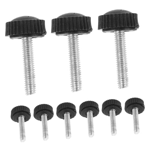 IMIKEYA 20 Stück Teiliges Handspannschrauben mit Gummiertem Rundkopf Schnelles Lösen Langlebige Ersatz maschinenschrauben mit Rändelgriff für Vielseitige Befestigungen IMIKEYA 20 Stück Teiliges Handspannschrauben mit Gummiertem Rundkopf Schnelles Lösen Langlebige Ersatz maschinenschrauben mit Rändelgriff für Vielseitige Befestigungen von IMIKEYA