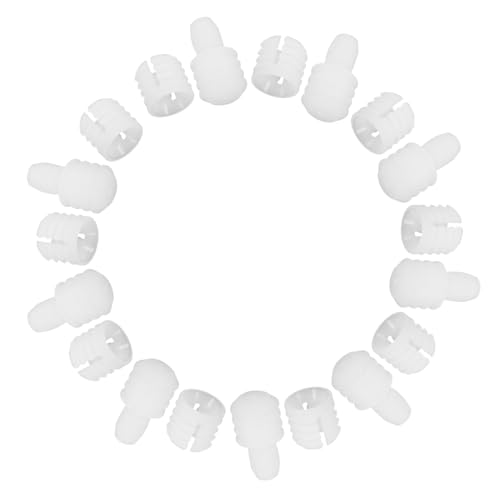 IMIKEYA 20 Stück Teiliges Möbelverbinder set aus Langlebigem Nylon für Schrank Möbelscharniere Inklusive Eindrehbaren Muttern Einsetzbar für Flexible Montage und Zuverlässige Verbindung von IMIKEYA