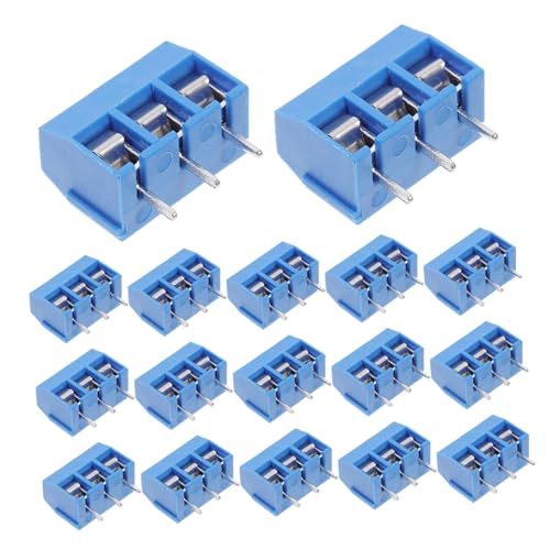 IMIKEYA 20 Stück Teiliges Pcb Schraubklemme Kompaktes Stabiles Anschlussstück für Leiterplattenverdrahtung Installieren Vielseitig für Elektronik DIY projekte Geeignet IMIKEYA 20 Stück Teiliges Pcb Schraubklemme Kompaktes Stabiles Anschlussstück für Leiterplattenverdrahtung Installieren Vielseitig für Elektronik DIY projekte Geeignet von IMIKEYA
