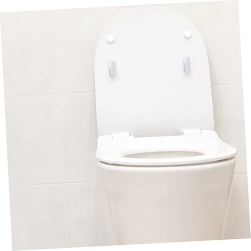 IMIKEYA 20 Stück Teiliges Toilettensitz Stopper aus Transparentem Rutschfestem Silikon mit Selbstklebenden Polstern Stoßdämpfend und Schalldämmend für Geräuschloses Schließen und von IMIKEYA