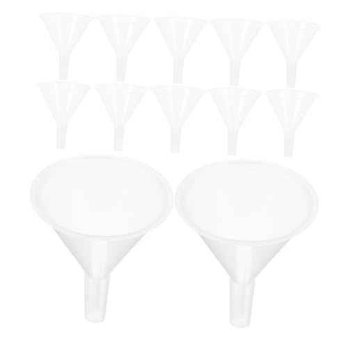 IMIKEYA 20 Stück Teiliges Transparentes Abs Langlebig und Vielseitig für Flüssige Übertragungen im Labor und Unterricht Geeignet für Präzises Befüllen von Flaschen von IMIKEYA