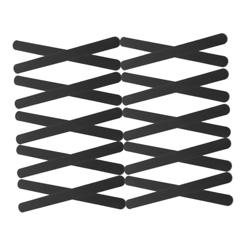 IMIKEYA 20 Stück Wiederverwendbare Sticks Langlebige Cakesicle Sticks für Diy Eis Lutscher Kuchen Dessert Geeignet für Zuhause Bäckerei Restaurant Schwarz von IMIKEYA