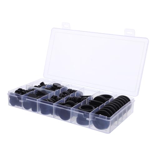 IMIKEYA 200 Stück Gummitüllen Kabeldurchführung Schwarze Flexible Einseitige Kabelschutzringe aus Gummi Passend für Lochgrößen Langlebiger Kabelschutz mit Präziser Passform und Praktischer IMIKEYA 200 Stück Gummitüllen Kabeldurchführung Schwarze Flexible Einseitige Kabelschutzringe aus Gummi Passend für Lochgrößen Langlebiger Kabelschutz mit Präziser Passform und Praktischer von IMIKEYA