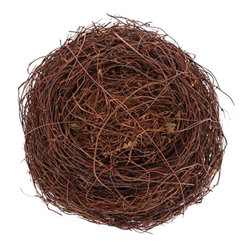 IMIKEYA 25 cm Rattan Vogelnest Ostern Ornament Home Store Büro Vogelnest Ornament Künstliches Vogelnest Vogel IMIKEYA 25 cm Rattan Vogelnest Ostern Ornament Home Store Büro Vogelnest Ornament Künstliches Vogelnest Vogel von IMIKEYA