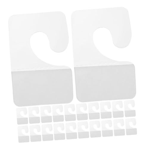 IMIKEYA 250 Stück Selbstklebende PVC Hängelaschen Transparente Faltbare Aufhängetags mit Hoher Haftung Ablösbar ohne Rückstände Vielseitig für Einzelhandelsdisplays und IMIKEYA 250 Stück Selbstklebende PVC Hängelaschen Transparente Faltbare Aufhängetags mit Hoher Haftung Ablösbar ohne Rückstände Vielseitig für Einzelhandelsdisplays und von IMIKEYA