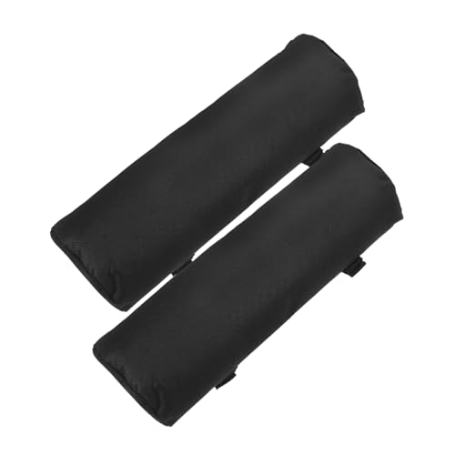 IMIKEYA 2Stücke Tragbare Armlehnenpolster für Faltstühle Einstellbare Armlehne Kissen für Relaxsessel Gartenstuhl Zubehör Büro Camping und Strand von IMIKEYA
